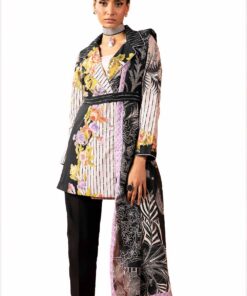 Gul Ahmed Printed Lawn Unstitched 3Pc Suit – Printed