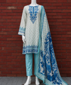 Thredz Lawn 3pc Unstitch 7